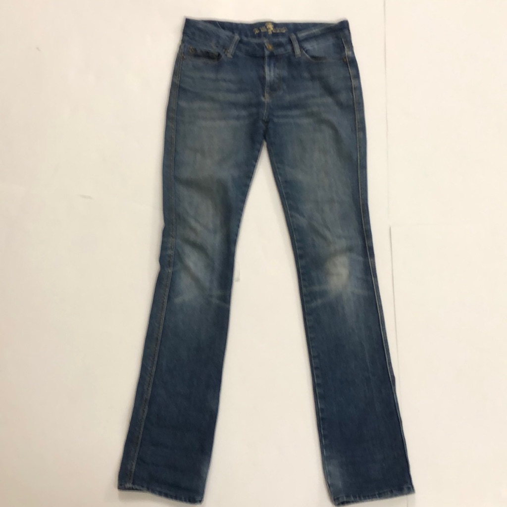 7 For All Mankind 26 (30 Inch Waist?) Jean Blue Denim 5 Pocket Excellent Conditi